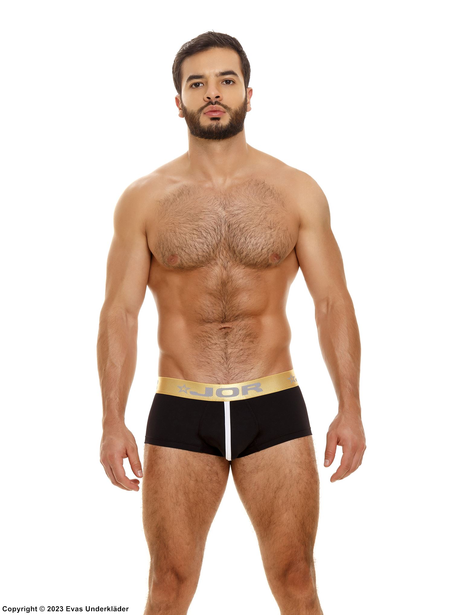 Boxershorts für Herren, glatte Rückseite, Sterne